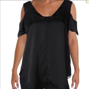 Rachel Roy Cold Shoulder Flutter Sleeve Top 3X
